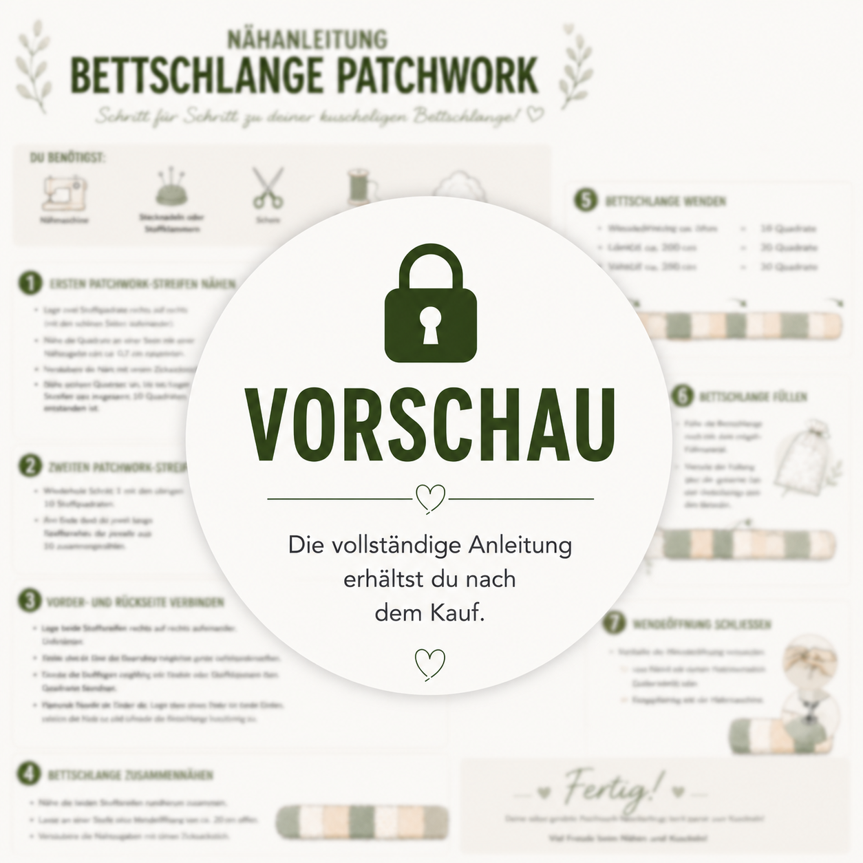 a poster with a lock on it that says vorschau