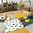 Nähpaket * Krabbeldecke* Patchwork * Cord Little Traffic-stoffwerk-siegen