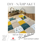 Nähpaket * Krabbeldecke* Patchwork * Cord Little Traffic-stoffwerk-siegen
