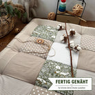 Nähpaket * Krabbeldecke* Patchwork * Fuchs Salbei Sand-stoffwerk-siegen