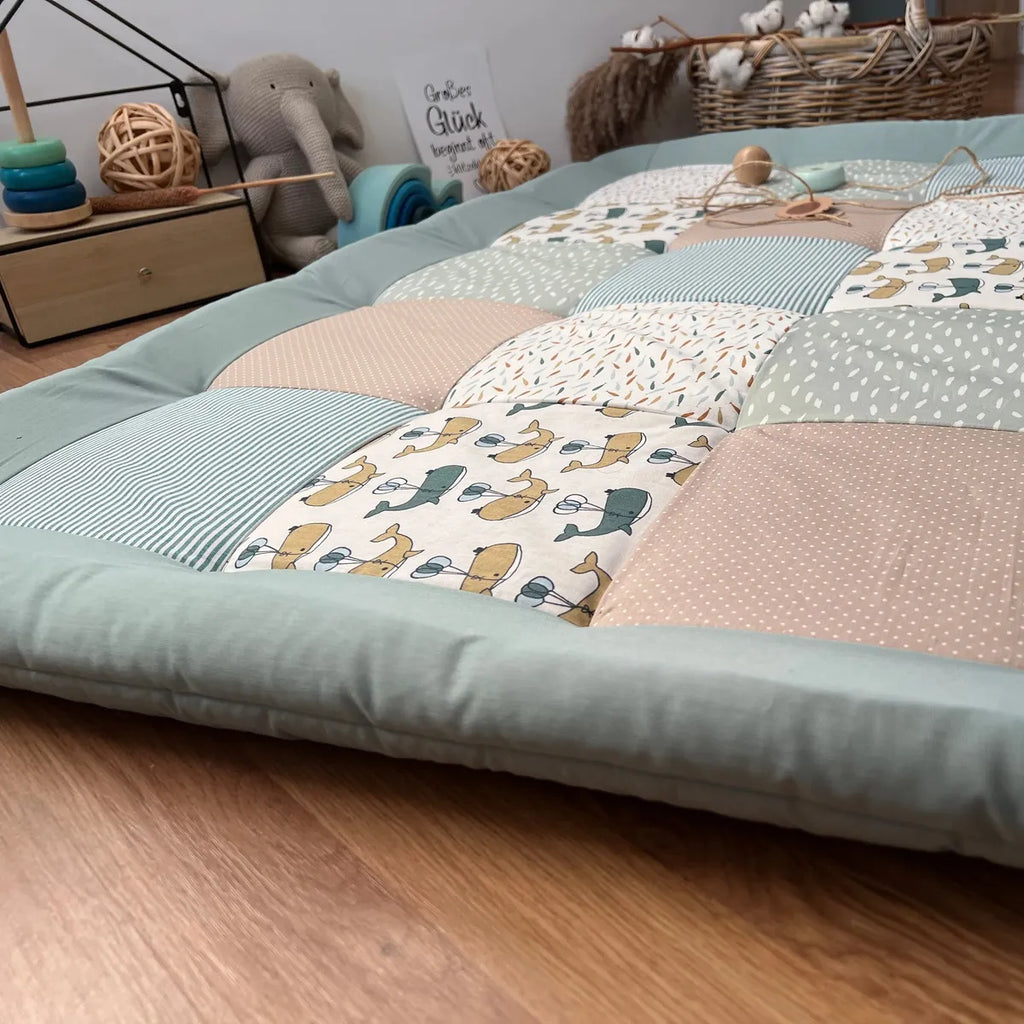 Nähpaket * Krabbeldecke* Patchwork * Pazifischer Ozean-stoffwerk-siegen