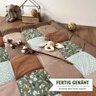 Nähpaket * Krabbeldecke* Patchwork * Sumatra Salbei Rost-stoffwerk-siegen