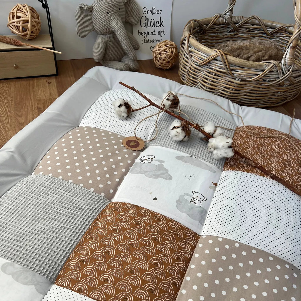 Nähpaket * Krabbeldecke* Patchwork * Traumland-stoffwerk-siegen