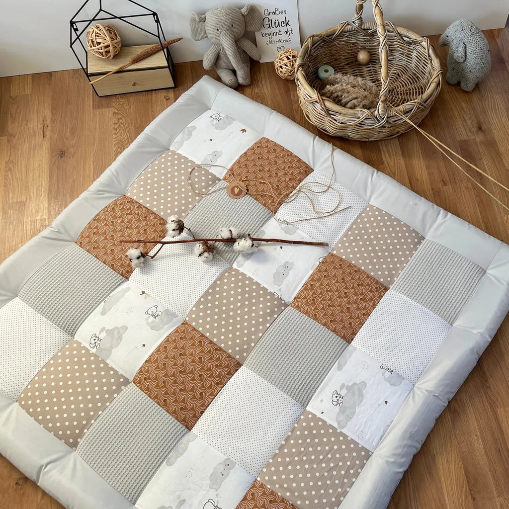 Nähpaket * Krabbeldecke* Patchwork * Traumland-stoffwerk-siegen