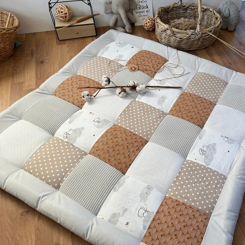 Nähpaket * Krabbeldecke* Patchwork * Traumland-stoffwerk-siegen