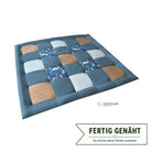Nähpaket * Krabbeldecke* Patchwork * Waffelpique´* Dinos Blau-stoffwerk-siegen