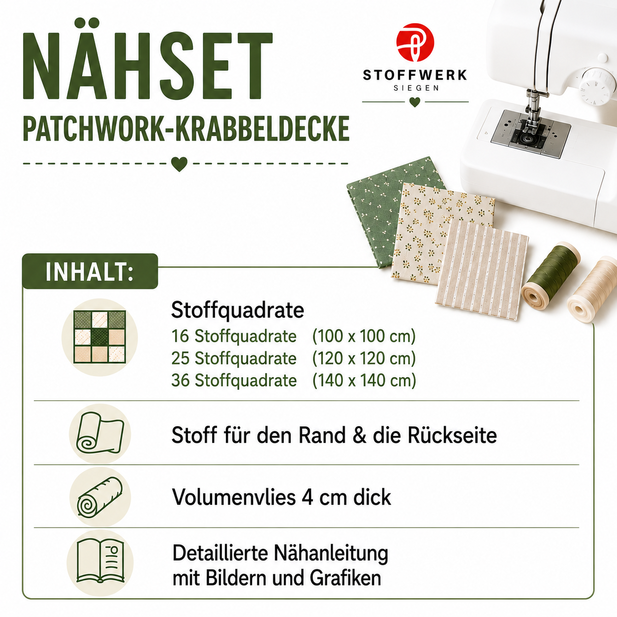 a poster with instructions on how to use a sewing machine